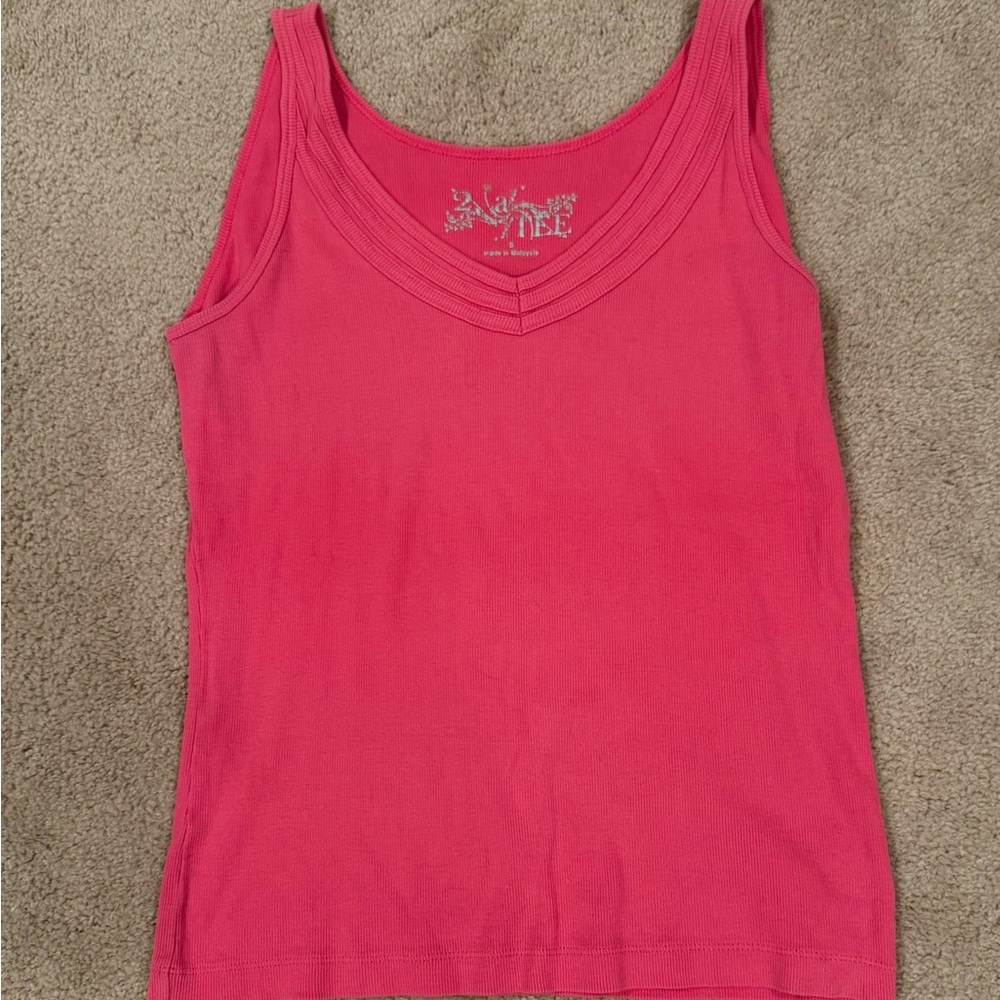 Women's Y2K Pink Tank Top